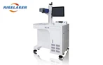 डॉग टैग नेम प्लेट के लिए 30W फाइबर लेजर मार्किंग मशीन